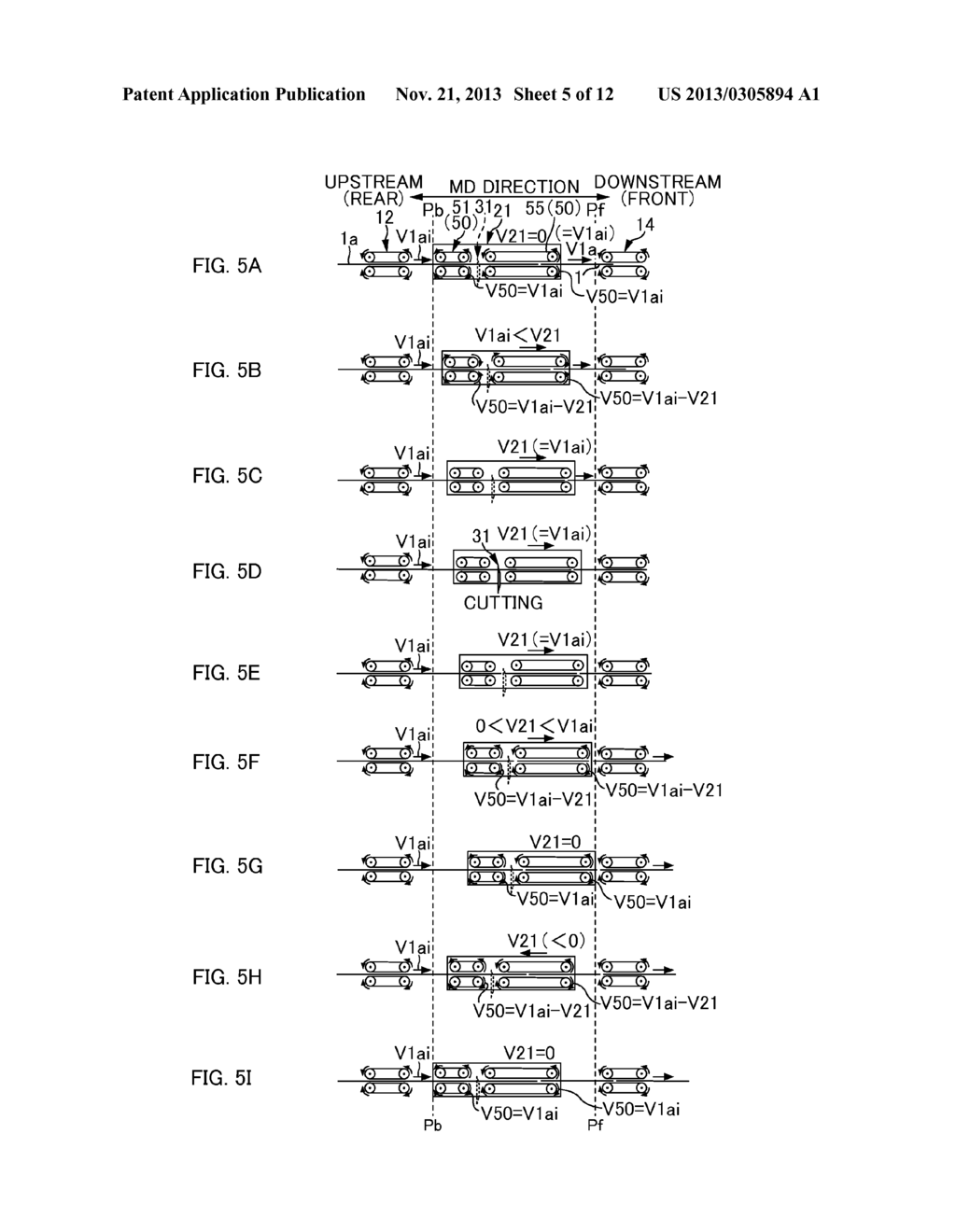 WEB MEMBER CUTTING APPARATUS FOR CUTTING WEB MEMBER THAT HAS A PLURALITY     OF FIBERS INCLUDING TOWS AND WEB MEMBER CUTTING METHOD - diagram, schematic, and image 06