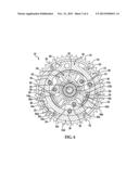 DUAL PHASERS ASSEMBLED CONCENTRICALLY ON A CONCENTRIC CAMSHAFT SYSTEM diagram and image