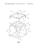 Hunting blind diagram and image