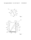 WINDOW WITH AT LEAST ONE PRISM UNIT COMPRISING TWO PRISMS AND A PHOTO     VOLTAIC CELL diagram and image