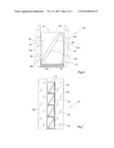 WINDOW WITH AT LEAST ONE PRISM UNIT COMPRISING TWO PRISMS AND A PHOTO     VOLTAIC CELL diagram and image