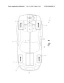 ROAD VEHICLE WITH AN OPERATING DEVICE HOUSED INSIDE A DOOR SILL OF THE     FRAME diagram and image