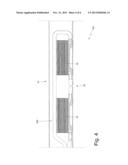 ROAD VEHICLE WITH AN OPERATING DEVICE HOUSED INSIDE A DOOR SILL OF THE     FRAME diagram and image