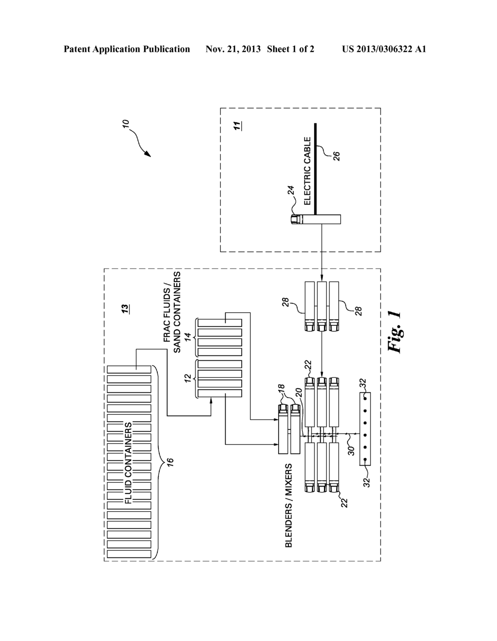 SYSTEM AND PROCESS FOR EXTRACTING OIL AND GAS BY HYDRAULIC FRACTURING - diagram, schematic, and image 02