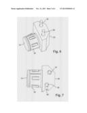 BRAKE LINING WEAR INDICATOR, DISC BRAKE HAVING SUCH AN INDICATOR AND BRAKE     SHOES FOR SUCH A DISC BRAKE diagram and image