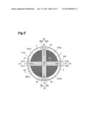 ADSORPTION/SEPARATION MEMBRANE MODULE, METHOD FOR PRODUCING     ADSORPTION/SEPARATION MEMBRANE MODULE, AND PARTITION MEMBER diagram and image