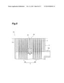 ADSORPTION/SEPARATION MEMBRANE MODULE, METHOD FOR PRODUCING     ADSORPTION/SEPARATION MEMBRANE MODULE, AND PARTITION MEMBER diagram and image