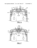 DISPENSER HOUSING WITH LOCKING MECHANISM diagram and image