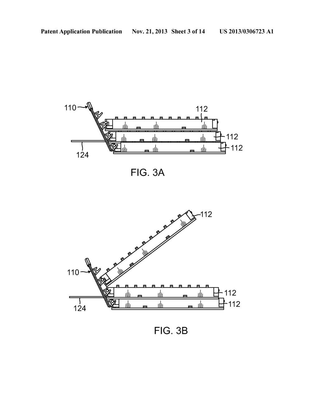 PHYSICAL LAYER MANAGEMENT (PLM) SYSTEM FOR USE WITH AN OPTICAL     DISTRIBUTION FRAME IN WHICH TRAYS CAN BE SELECTIVELY REMOVED AND     RE-ATTACHED - diagram, schematic, and image 04