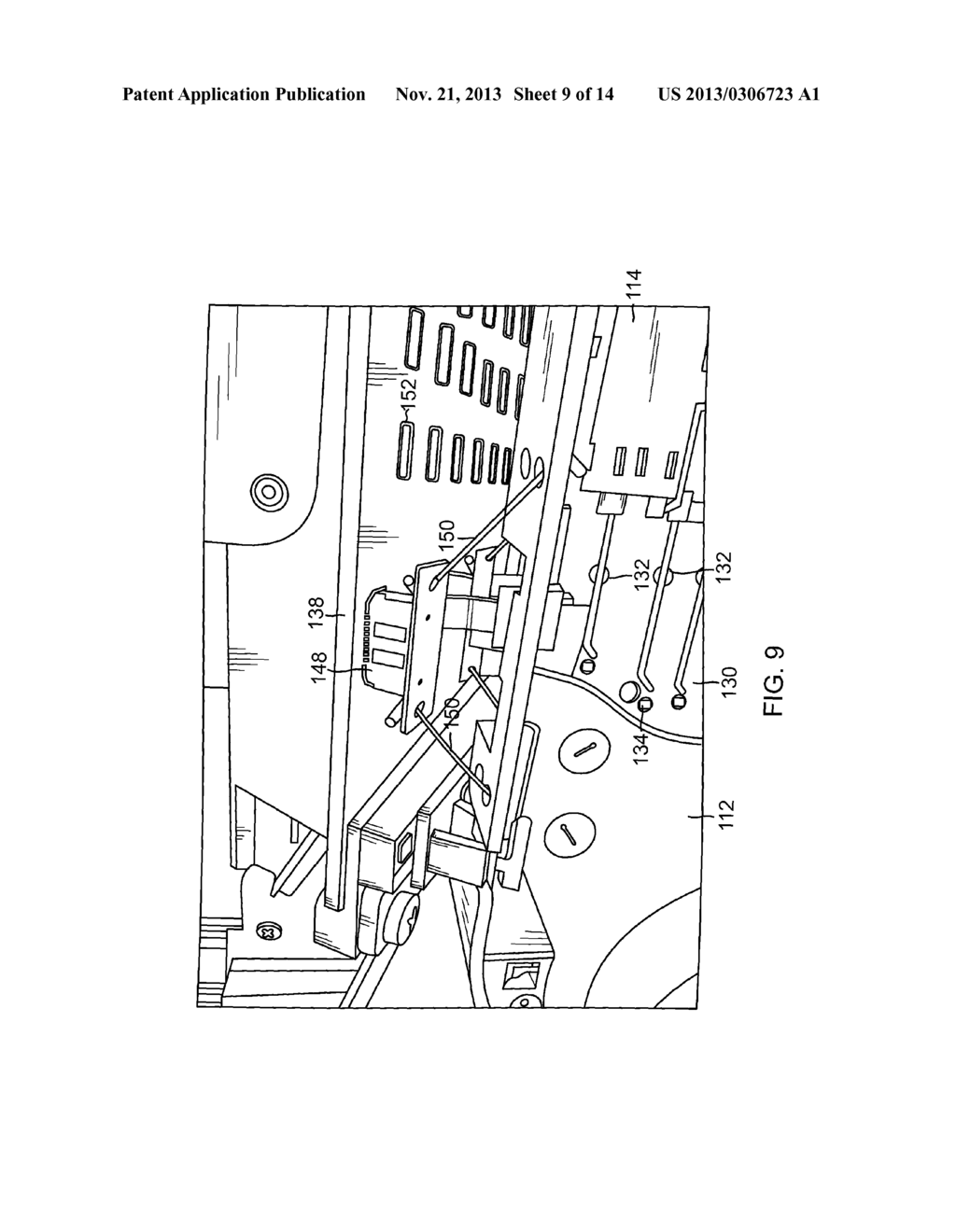 PHYSICAL LAYER MANAGEMENT (PLM) SYSTEM FOR USE WITH AN OPTICAL     DISTRIBUTION FRAME IN WHICH TRAYS CAN BE SELECTIVELY REMOVED AND     RE-ATTACHED - diagram, schematic, and image 10