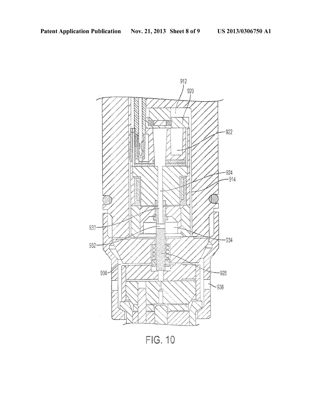 System and Method for Internal Cooling of a Fuel Injector - diagram, schematic, and image 09