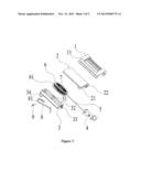 Retractable Pulling Button with a Chest Card Base diagram and image