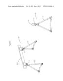 ADJUSTABLE ASSEMBLY FOR PROVIDING ALL-TERRAIN SUPPORT TO TABLES AND OTHER     STRUCTURES diagram and image