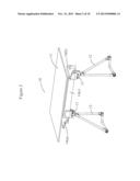 ADJUSTABLE ASSEMBLY FOR PROVIDING ALL-TERRAIN SUPPORT TO TABLES AND OTHER     STRUCTURES diagram and image