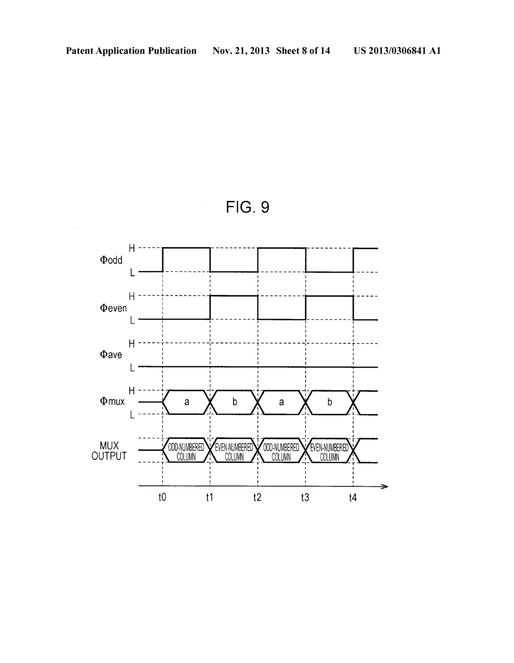 SOLID-STATE IMAGE DEVICE, METHOD OF DRIVING SOLID-STATE IMAGING DEVICE,     AND ELECTRONIC SYSTEM - diagram, schematic, and image 09