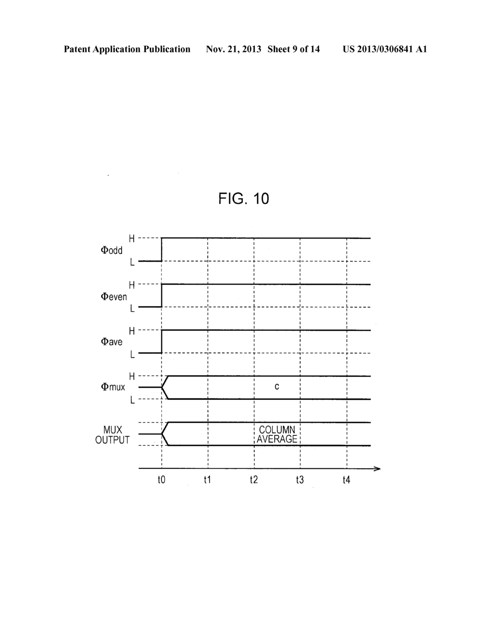 SOLID-STATE IMAGE DEVICE, METHOD OF DRIVING SOLID-STATE IMAGING DEVICE,     AND ELECTRONIC SYSTEM - diagram, schematic, and image 10