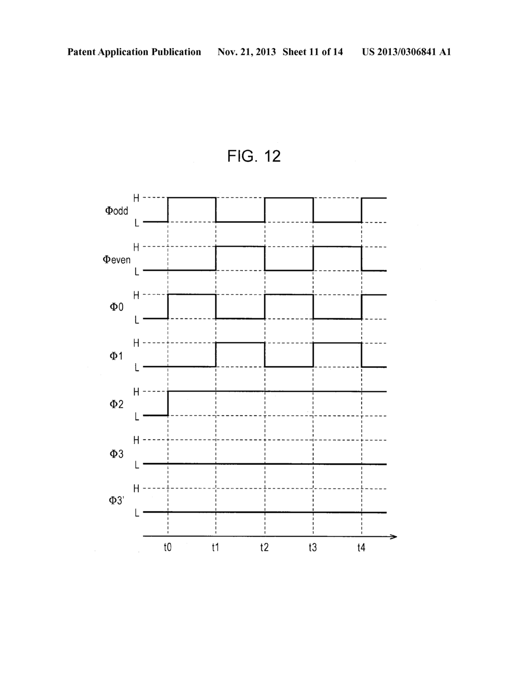 SOLID-STATE IMAGE DEVICE, METHOD OF DRIVING SOLID-STATE IMAGING DEVICE,     AND ELECTRONIC SYSTEM - diagram, schematic, and image 12