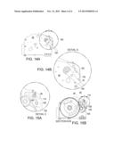 MANUAL MARINE WINCH WITH SAFETY KNOCKOUT OVERRIDE PREVENTING RELEASE OF     WINCH TENSION WITHOUT THE HANDLE IN THE STOWED POSITION diagram and image