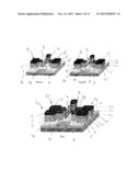 3D NANO-ELECTRO-MECHANICAL MULTIPLE-STATE CARBON NANOTUBE DEVICE     STRUCTURES AND METHODS OF FABRICATION diagram and image