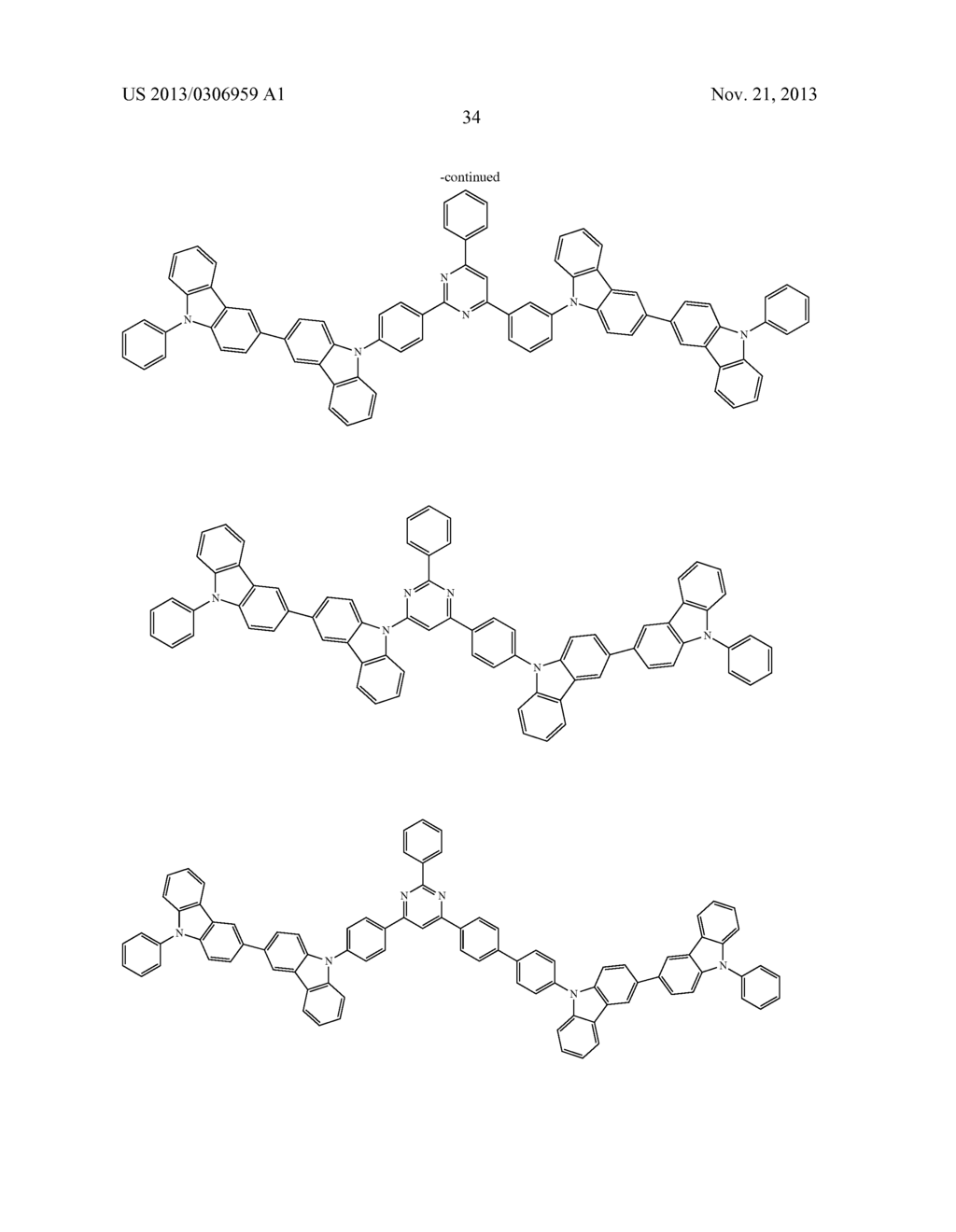 AROMATIC HETEROCYCLE DERIVATIVE AND ORGANIC ELECTROLUMINESCENT ELEMENT     USING SAME - diagram, schematic, and image 38