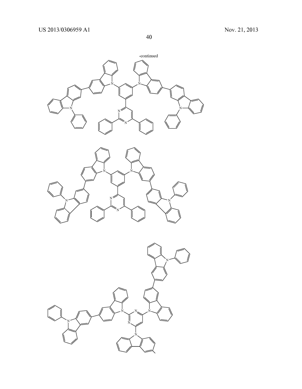 AROMATIC HETEROCYCLE DERIVATIVE AND ORGANIC ELECTROLUMINESCENT ELEMENT     USING SAME - diagram, schematic, and image 44