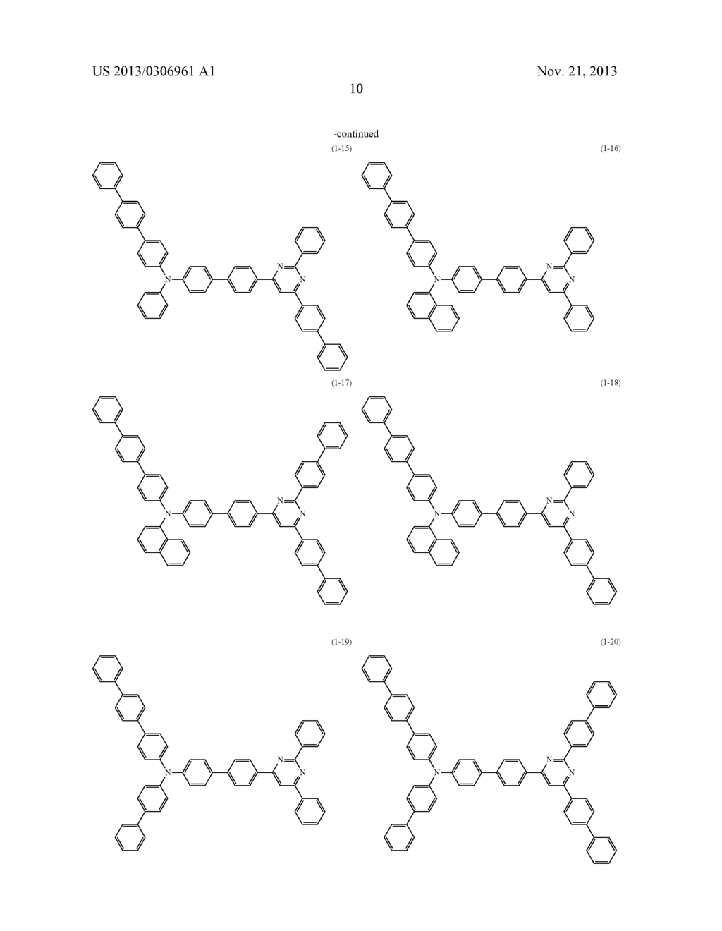 ORGANIC LIGHT EMITTING DEVICE AND MATERIALS FOR USE IN SAME - diagram, schematic, and image 13