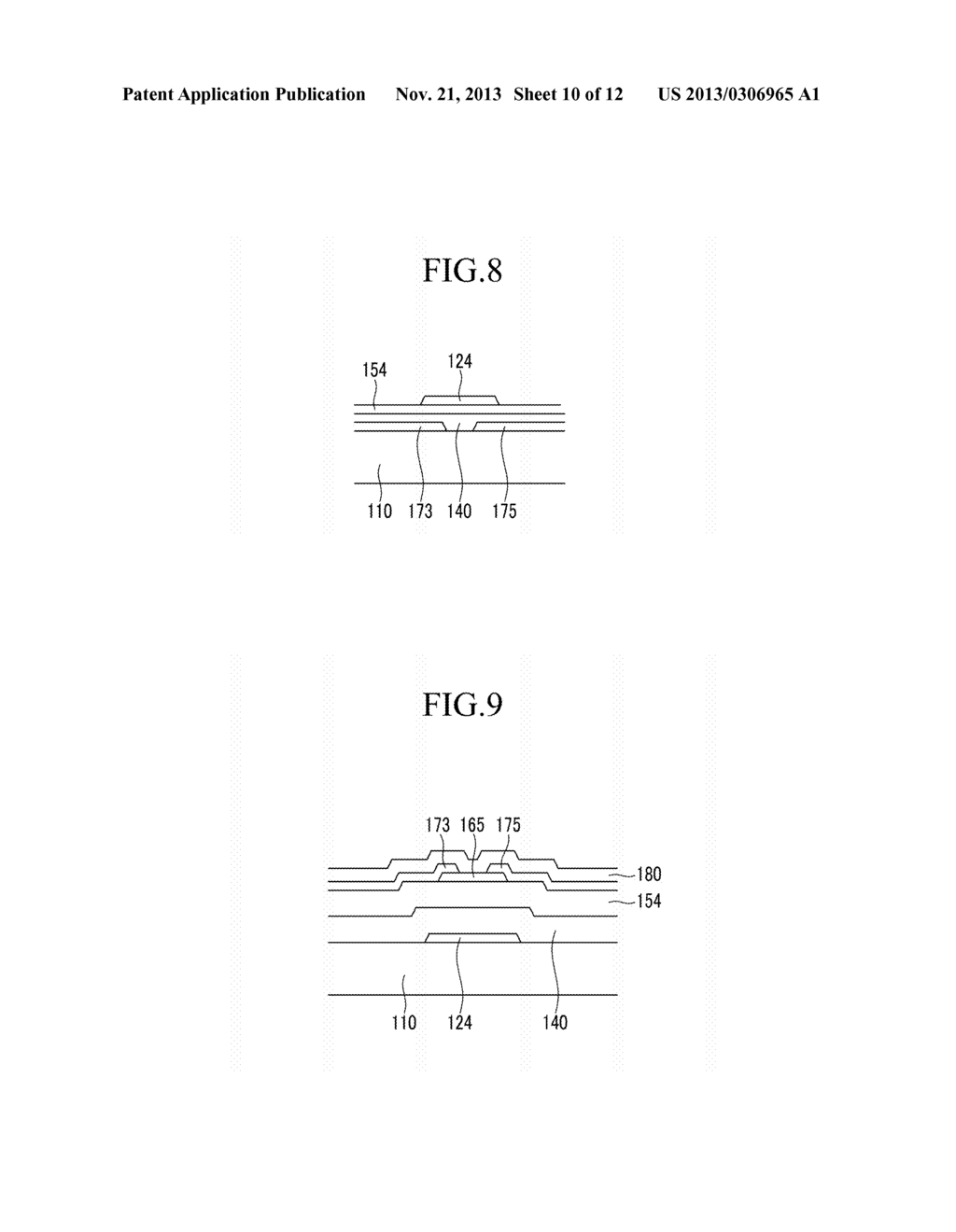 THIN FILM TRANSISTOR AND THIN FILM TRANSISTOR ARRAY PANEL INCLUDING THE     SAME - diagram, schematic, and image 11