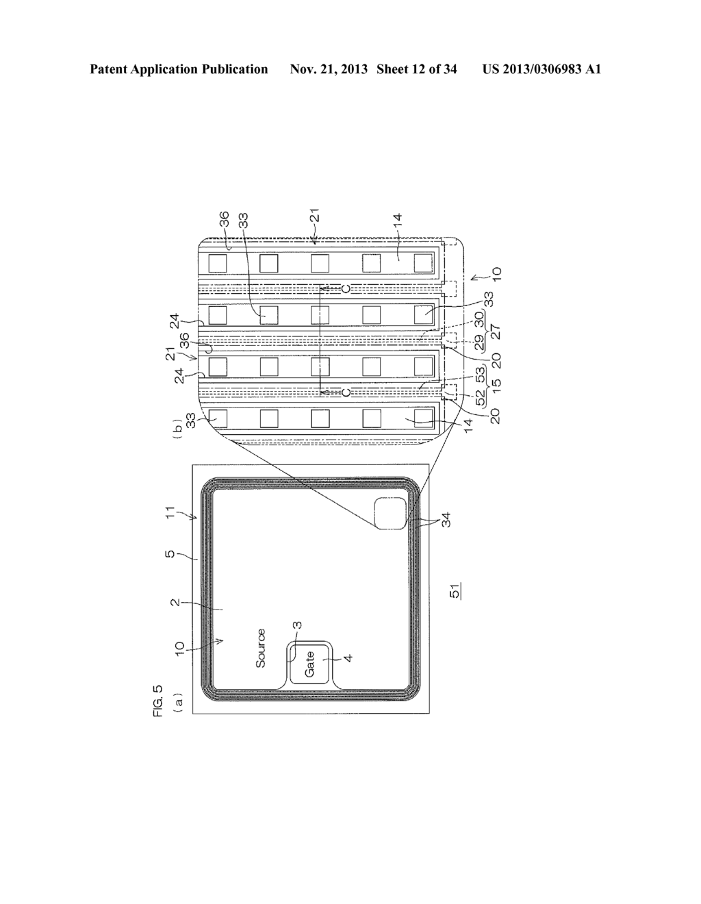 SEMICONDUCTOR DEVICE AND METHOD FOR PRODUCING SAME - diagram, schematic, and image 13