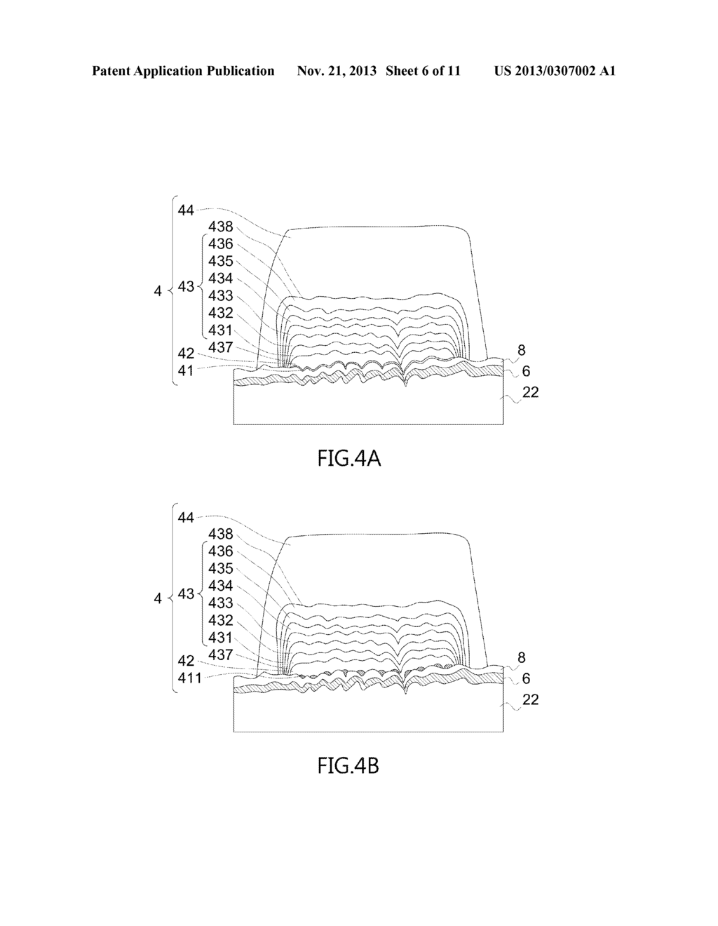 LIGHT EMITTING DEVICE WITH REFLECTIVE ELECTRODE - diagram, schematic, and image 07