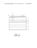 REFLECTION CURVED MIRROR STRUCTURE OF A VERTICAL LIGHT-EMITTING DIODE diagram and image