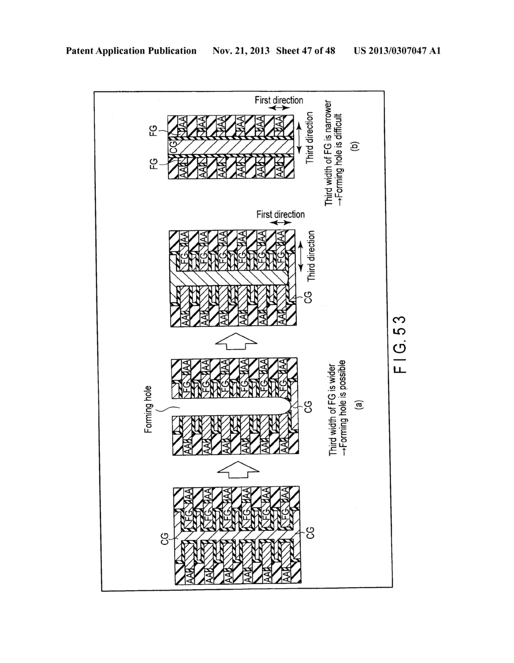 NONVOLATILE SEMICONDUCTOR MEMORY DEVICE AND METHOD OF MANUFACTURING THE     SAME - diagram, schematic, and image 48