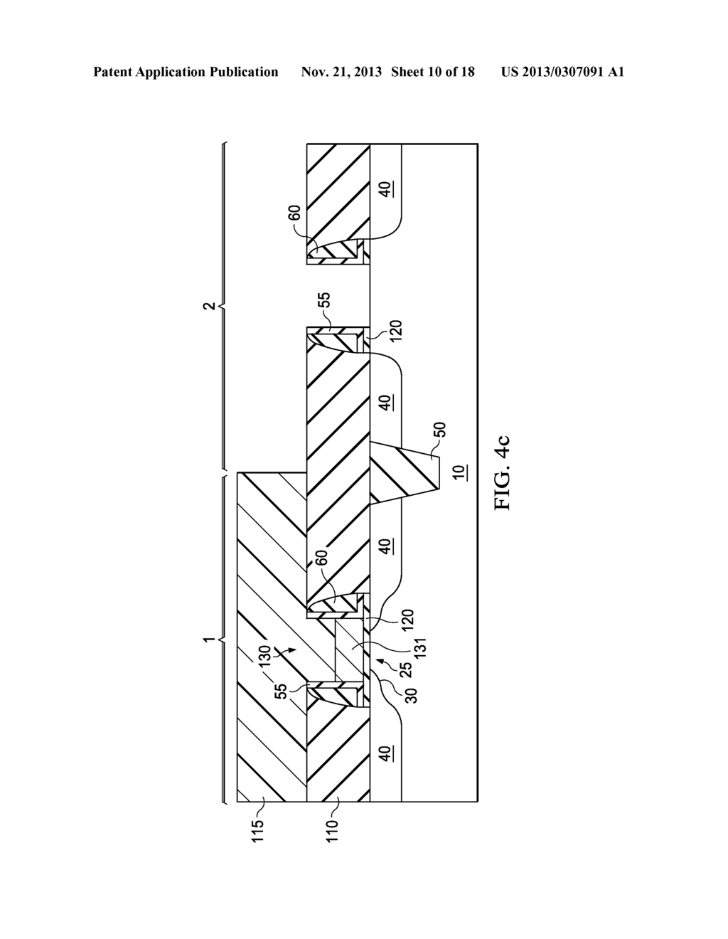 Schottky Diodes Having Metal Gate Electrodes and Methods of Formation     Thereof - diagram, schematic, and image 11