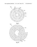 CURVILINEAR WIRING STRUCTURE TO REDUCE AREAS OF HIGH FIELD DENSITY IN AN     INTEGRATED CIRCUIT diagram and image