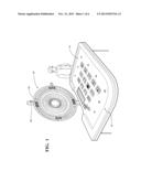 ROTARY CARD SHUFFLING MACHINE diagram and image