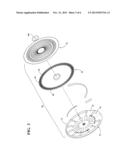 ROTARY CARD SHUFFLING MACHINE diagram and image