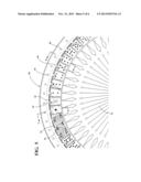 ROTARY CARD SHUFFLING MACHINE diagram and image