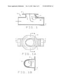 Structure tee with wear pocket diagram and image