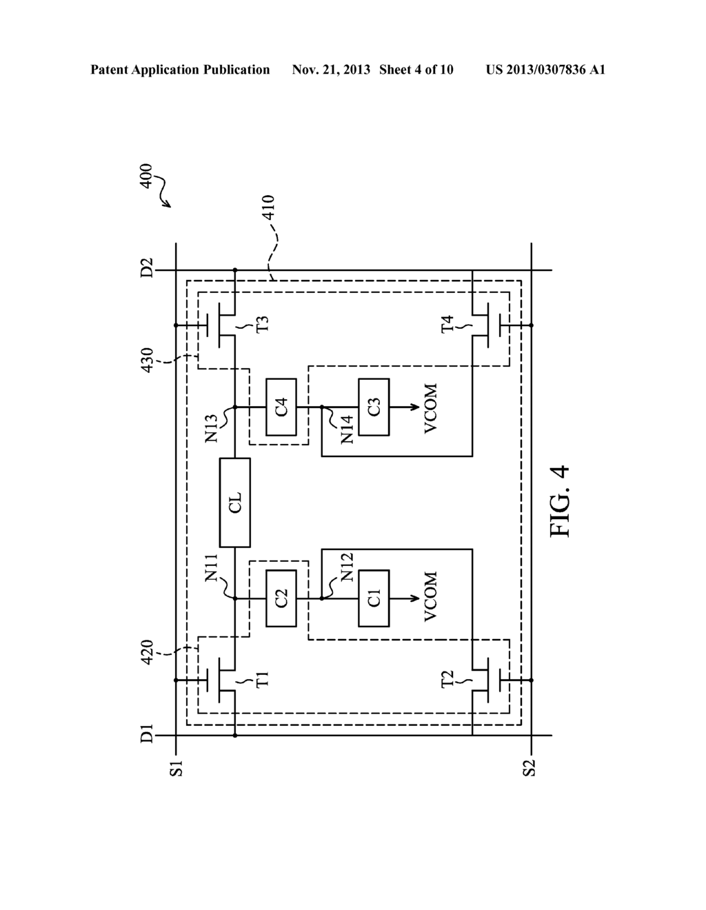 DISPLAY DEVICES AND PIXEL DRIVING METHODS THEREFOR - diagram, schematic, and image 05