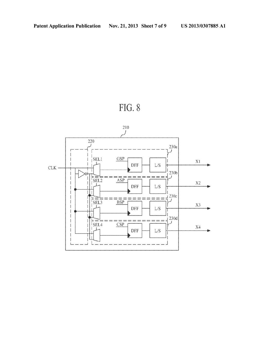 ORGANIC LIGHT EMITTING DIODE DISPLAY AND ITS DRIVING METHOD - diagram, schematic, and image 08