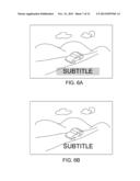 METHOD AND DEVICE FOR CONTROLLING SUBTITLE APPLIED TO DISPLAY APPARATUS diagram and image