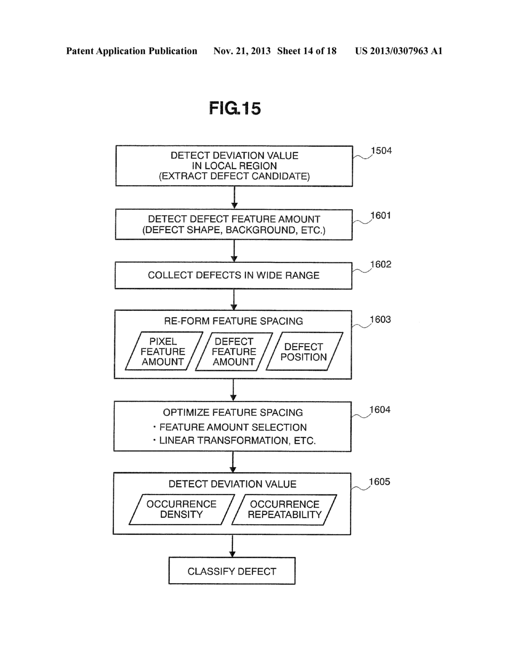 METHOD AND APPARATUS FOR INSPECTING PATTERNS FORMED ON A SUBSTRATE - diagram, schematic, and image 15