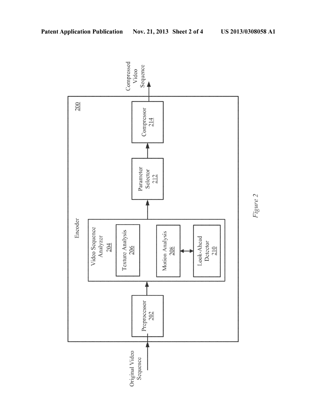 LOOK-AHEAD SYSTEM AND METHOD FOR PAN AND ZOOM DETECTION IN VIDEO SEQUENCES - diagram, schematic, and image 03