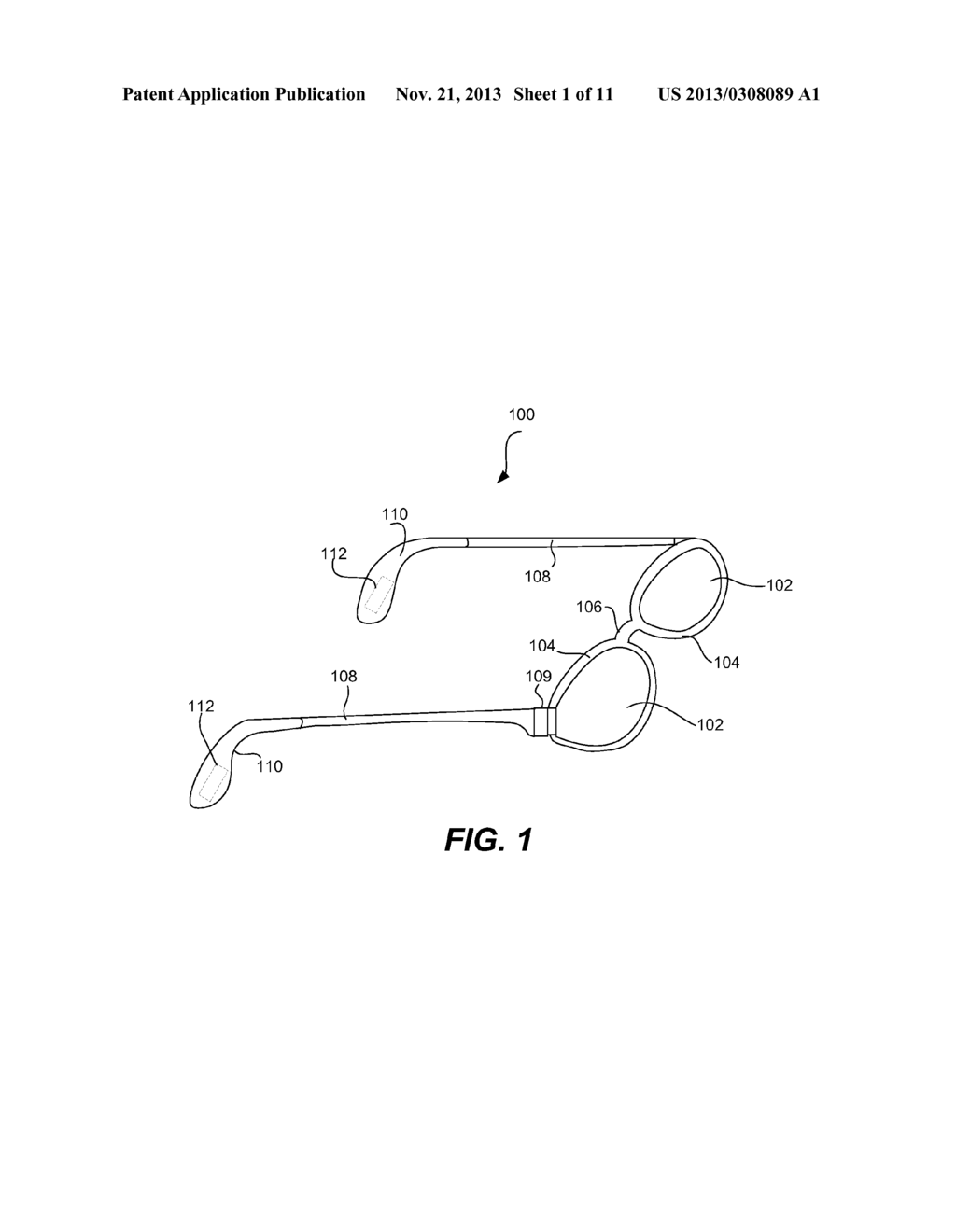 EYEWEAR SUPPORTING BONE CONDUCTING SPEAKER - diagram, schematic, and image 02