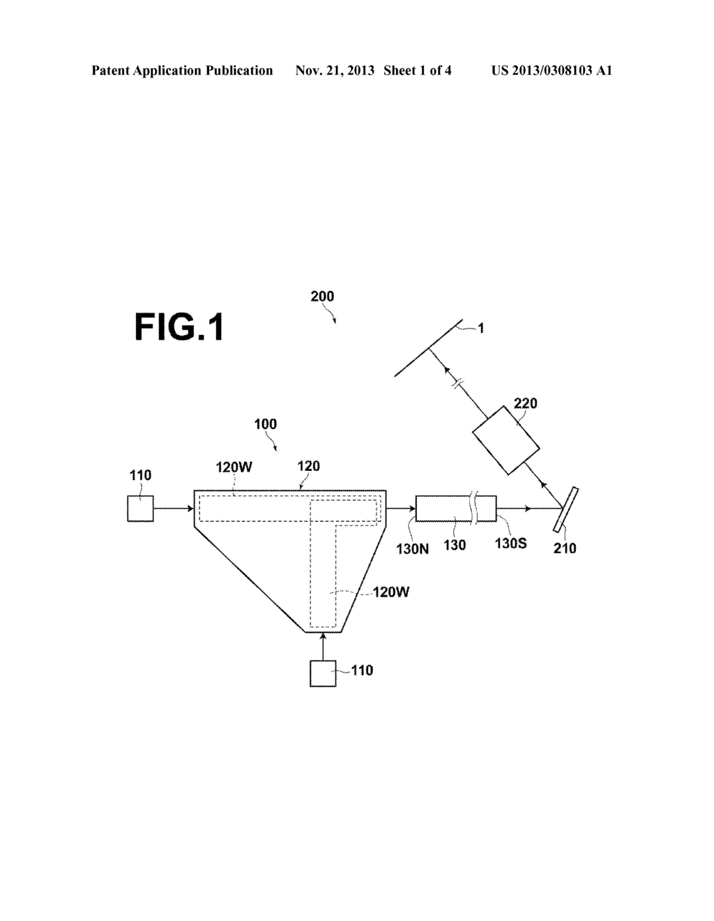 ILLUMINATING OPTICAL SYSTEM AND PROJECTION DISPLAY APPARATUS - diagram, schematic, and image 02