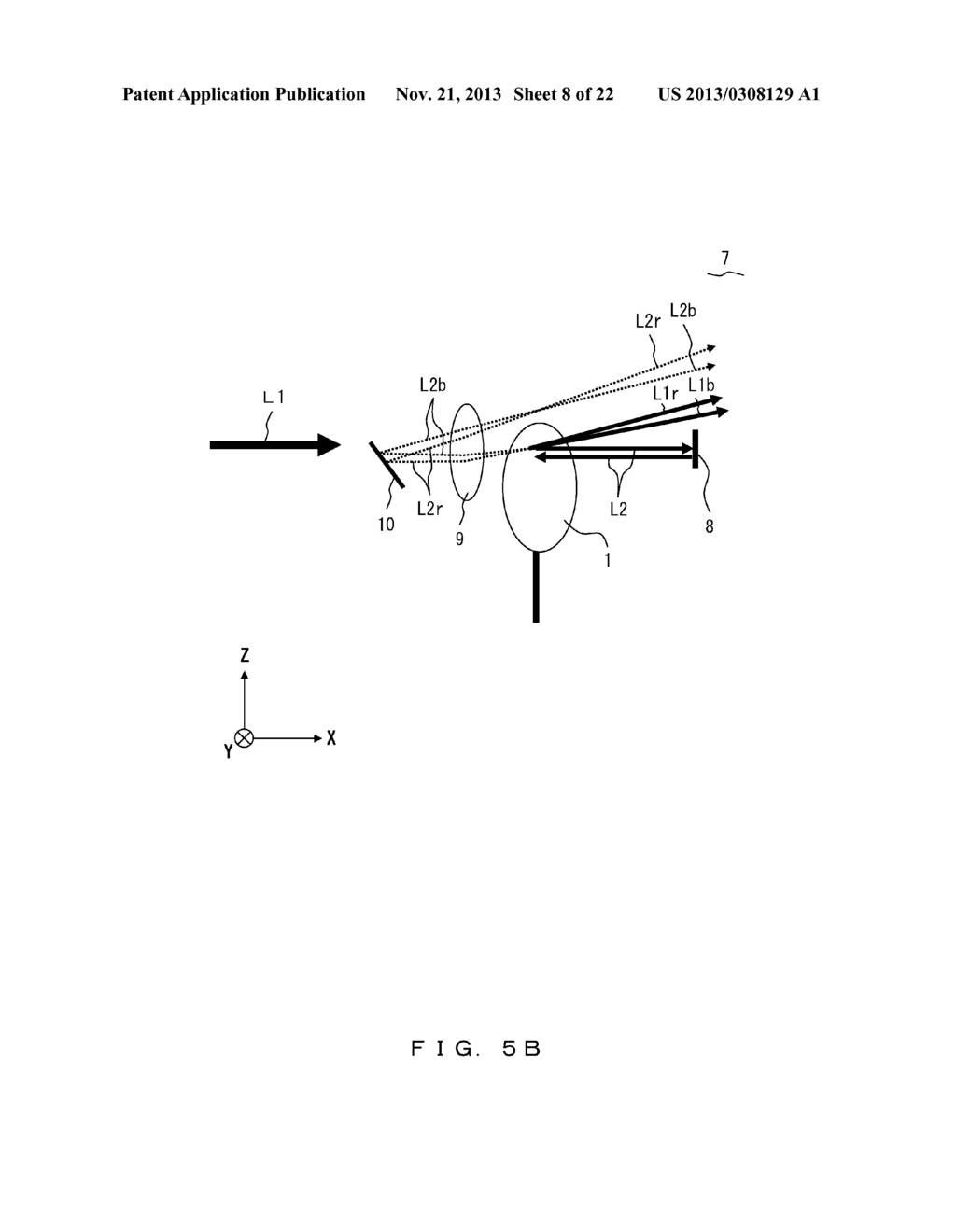 SPECTRAL DEVICE AND CONFOCAL SCANNING MICROSCOPE PROVIDED WITH SPECTRAL     DEVICE - diagram, schematic, and image 09