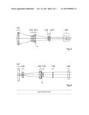 OPTICAL INSPECTION SYSTEM WITH A VARIATION SYSTEM CONSISTING OF FIVE LENS     GROUPS FOR IMAGING AN OBJECT INTO INFINITY diagram and image