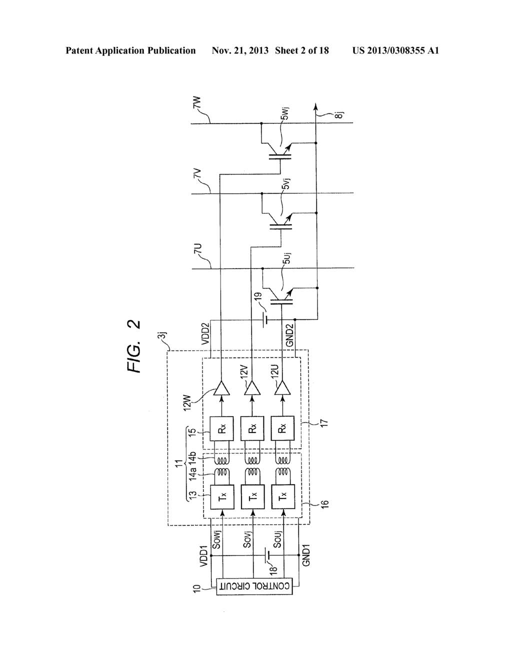 POWER CONVERTER AND MATRIX CONVERTER - diagram, schematic, and image 03