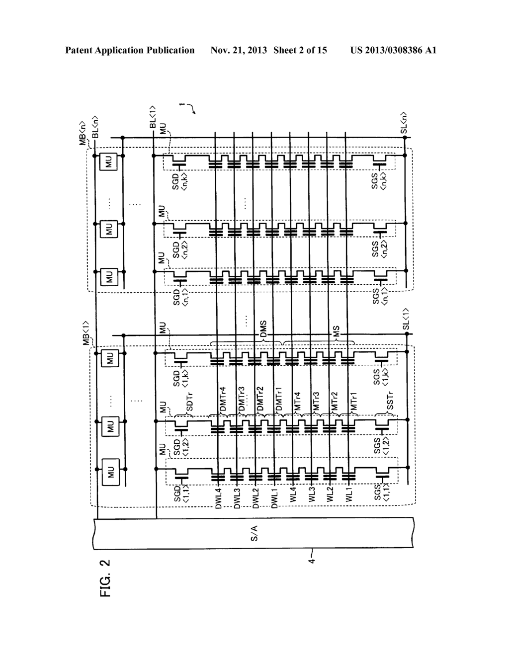 NONVOLATILE SEMICONDUCTOR MEMORY DEVICE - diagram, schematic, and image 03