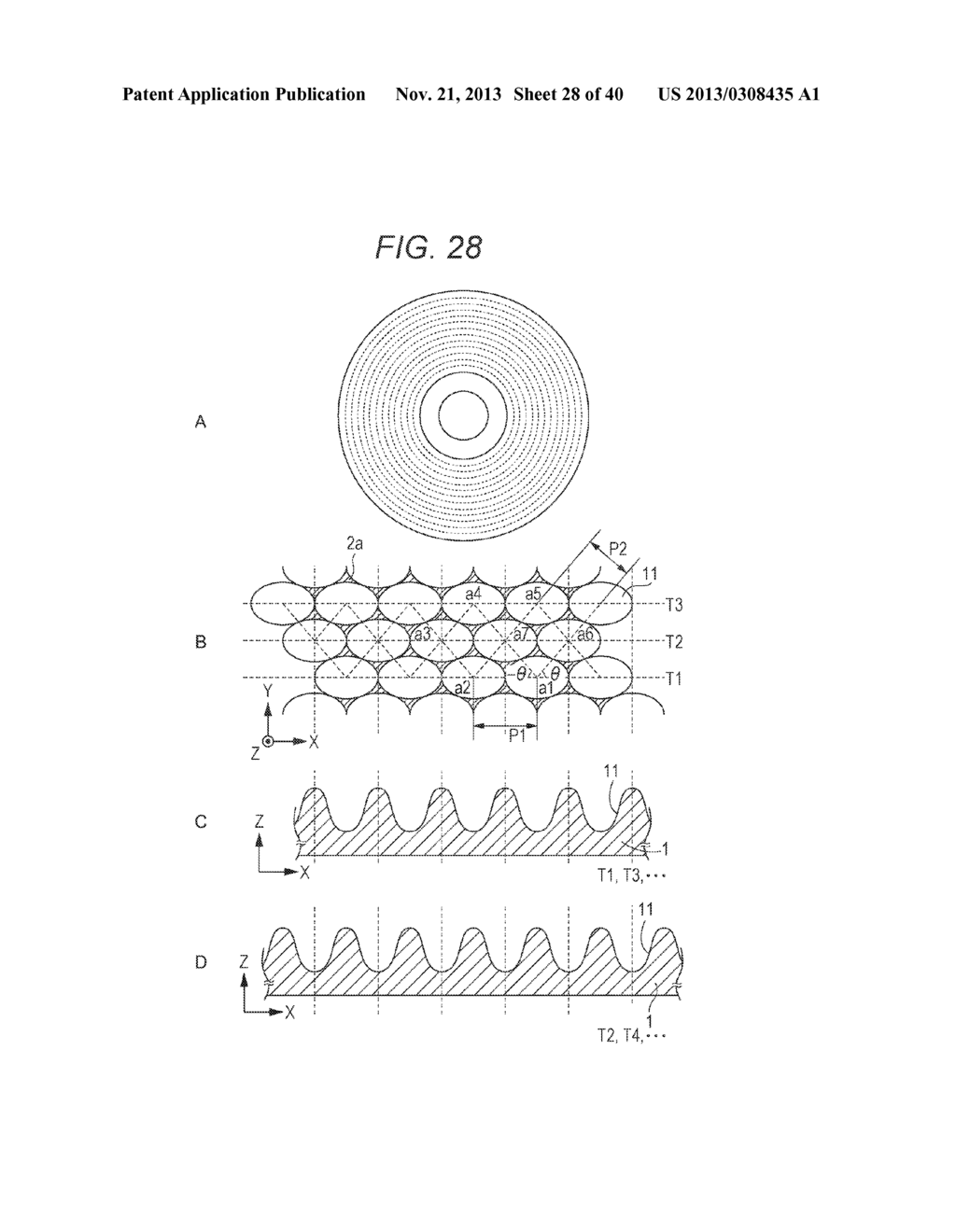 OPTICAL INFORMATION RECORDING MEDIUM, AND METHOD OF MANUFACTURING THE SAME - diagram, schematic, and image 29