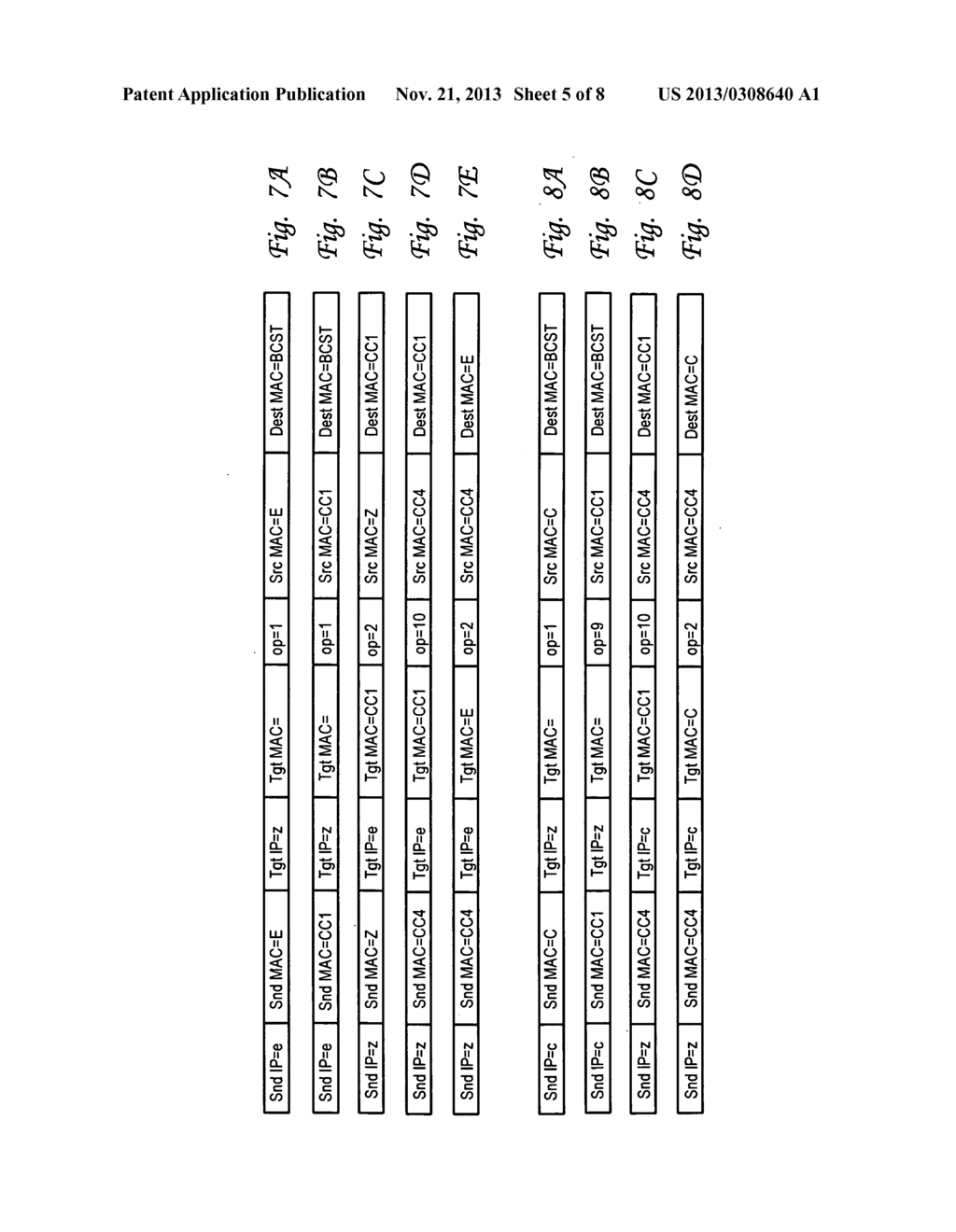 MECHANISM FOR ENABLING LAYER TWO HOST ADDRESSES TO BE SHIELDED FROM THE     SWITCHES IN A NETWORK - diagram, schematic, and image 06